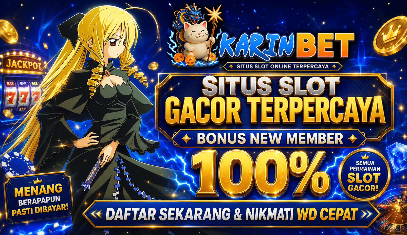 KarinBet - Situs Slot Gacor dengan Winrate Tertinggi
